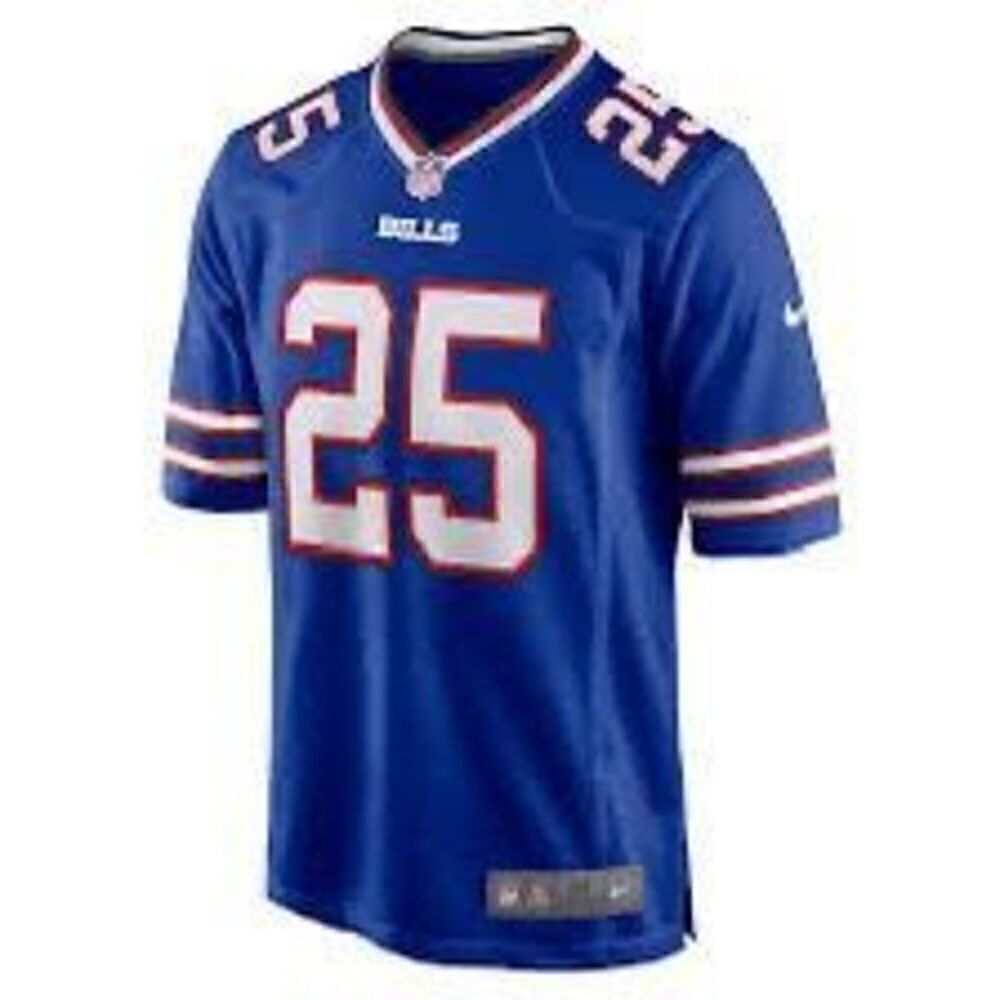 NFL L Buffalo Bills 25 LeSean McCoy Football Jersey BlueMen’s Size 2X Limited